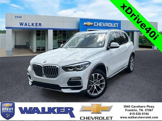 2019 BMW X5 40i — SUV — 53,886 mi — Franklin, TN