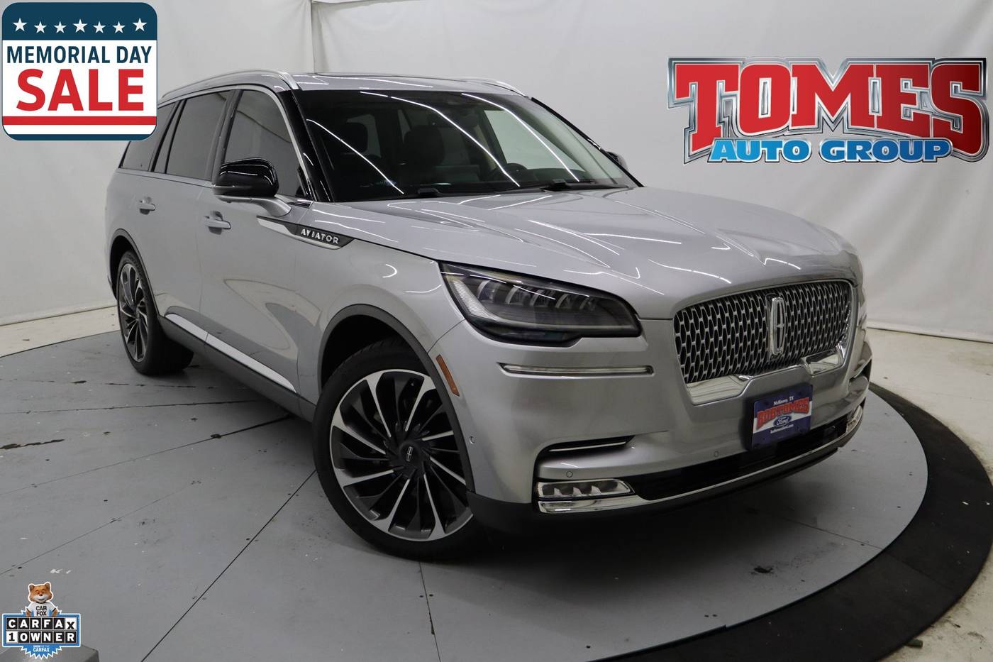 2021 Lincoln Aviator Reserve — SUV — 35,688 mi — McKinney, TX