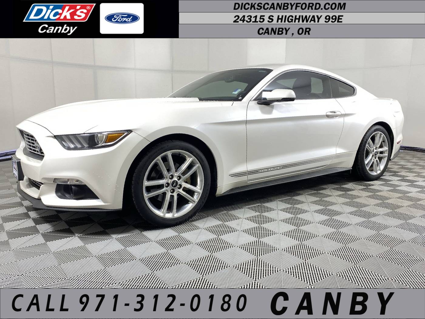 2017 Ford Mustang EcoBoost Premium — Coupe — 64,683 mi — Canby, OR