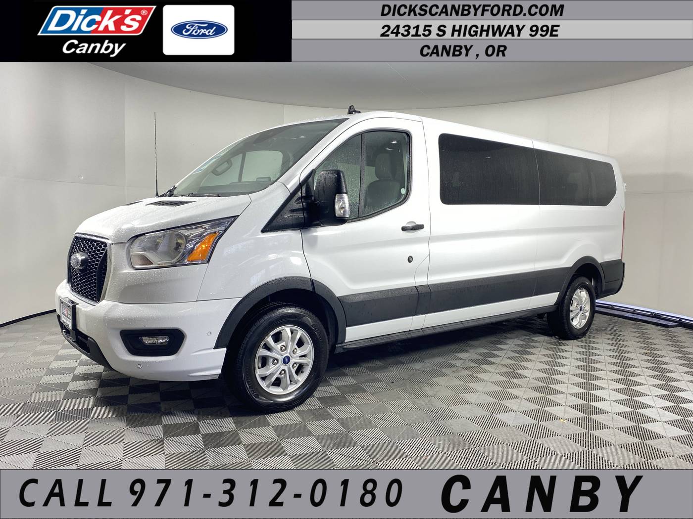 2021 Ford Transit Passenger Wagon T-350 XLT — Passenger Van — 66,030 mi — Canby, OR