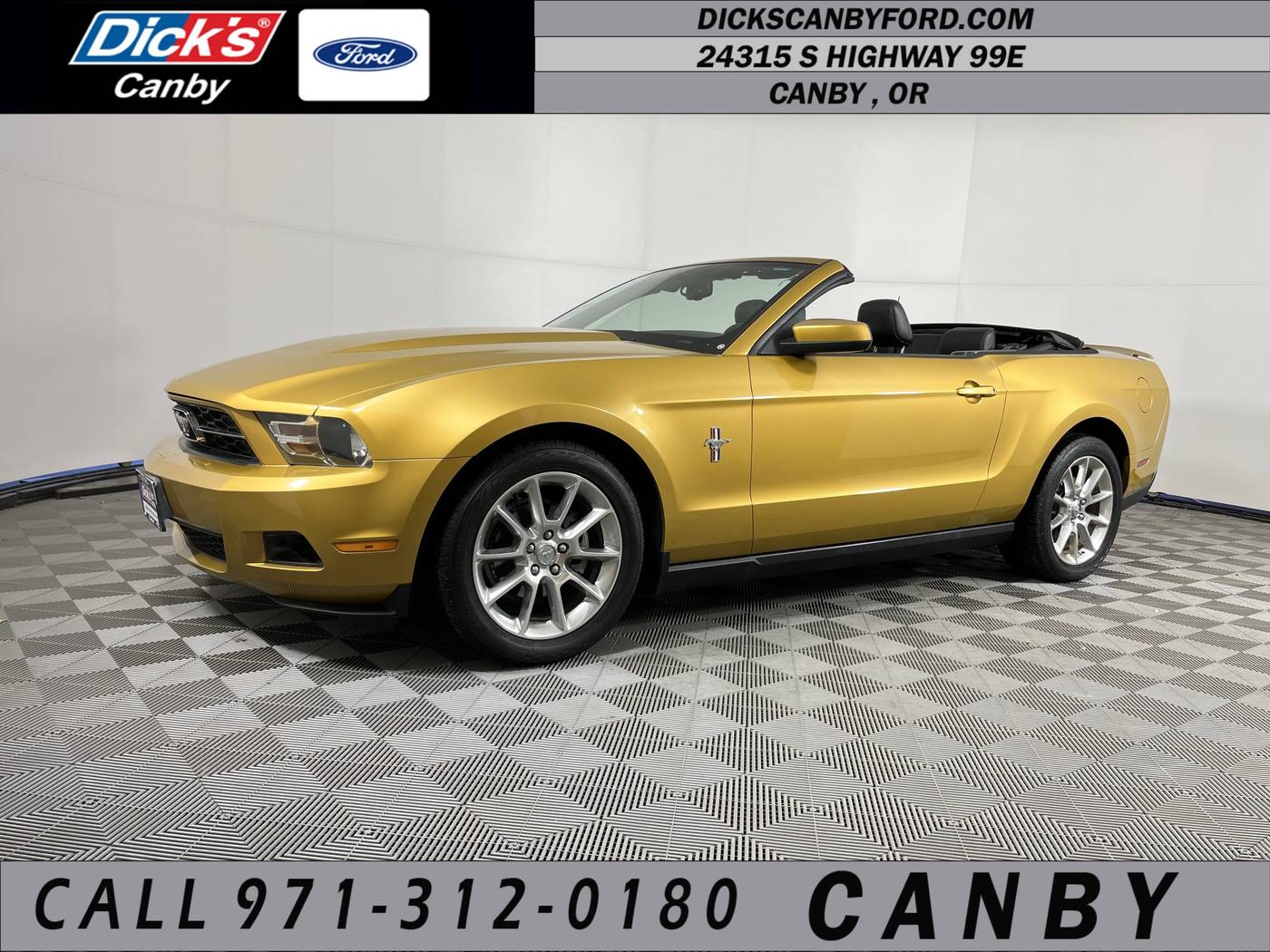 2010 Ford Mustang V6 — Convertible — 60,869 mi — Canby, OR