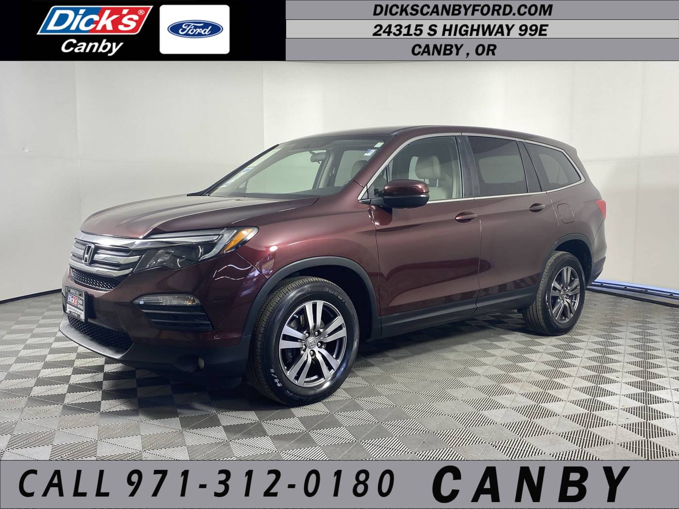 2016 Honda Pilot EX — SUV — 55,851 mi — Canby, OR