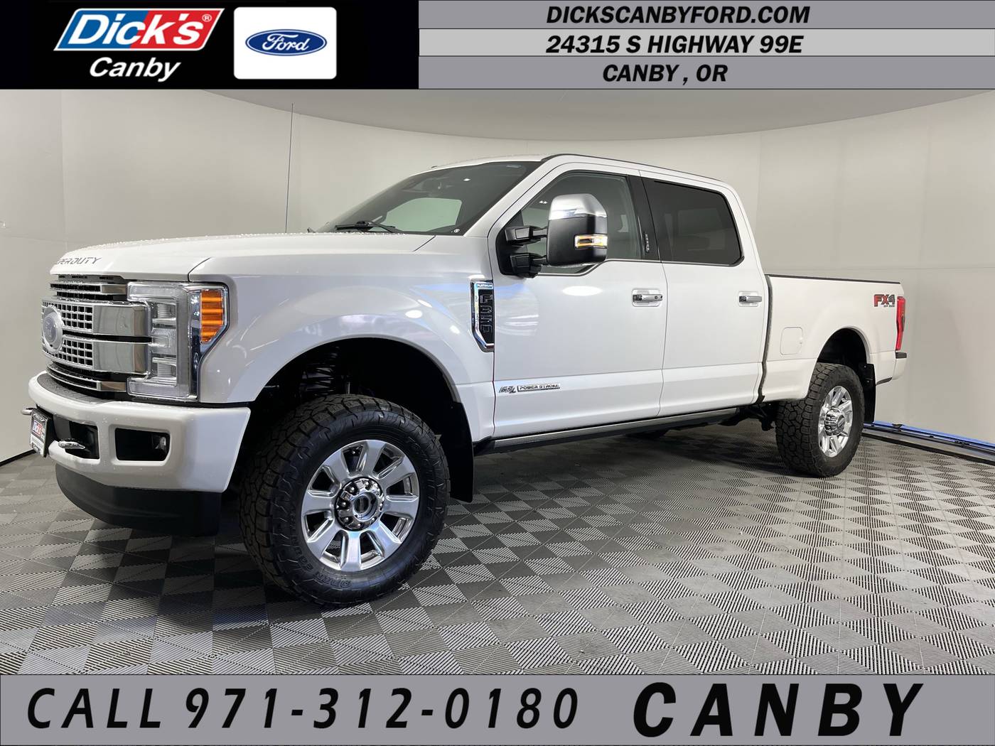 2018 Ford Super Duty F-350 Platinum — Pickup Truck — 102,321 mi — Canby, OR