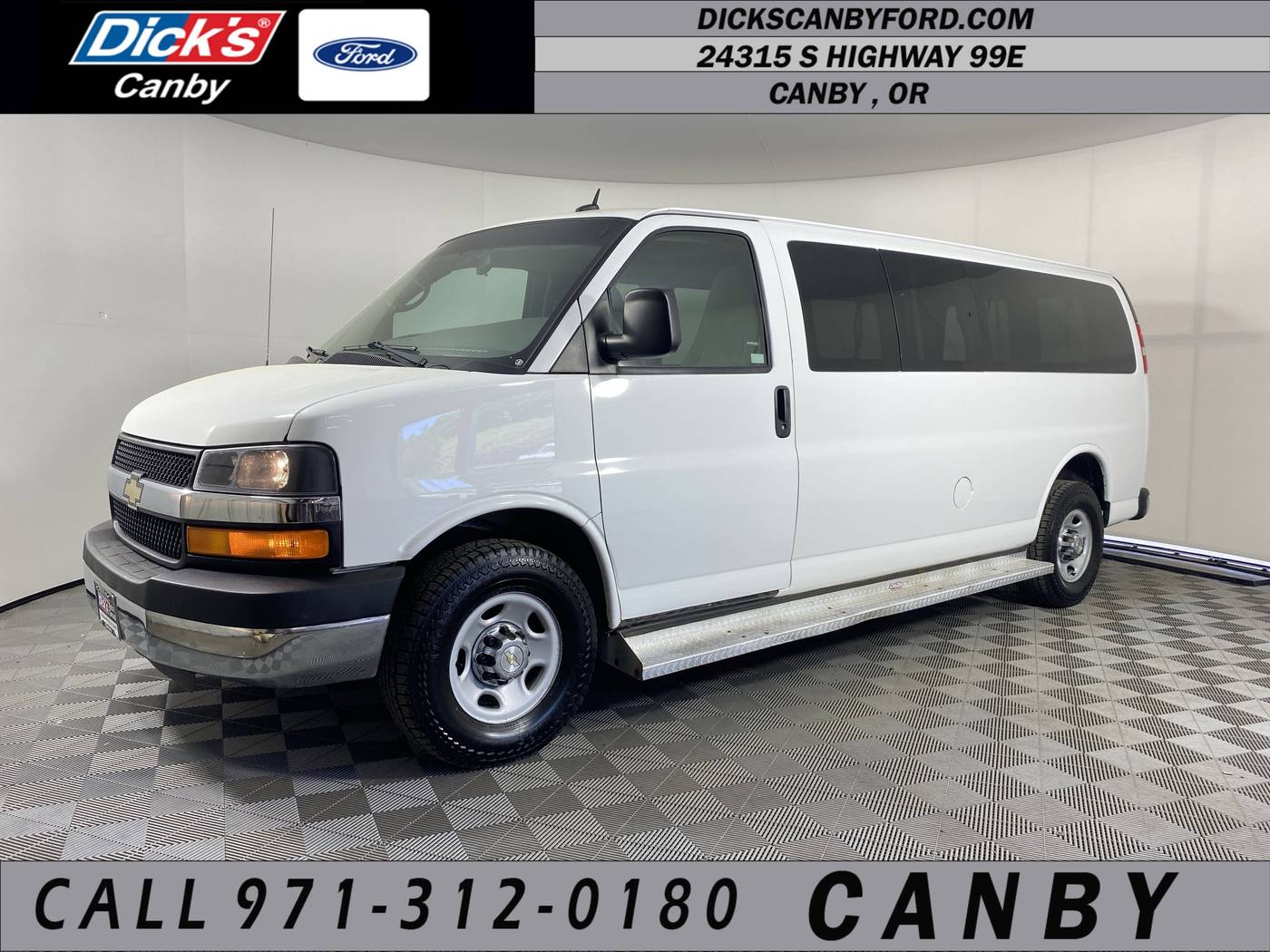 2013 Chevrolet Express Passenger LT — Passenger Van — 80,650 mi — Canby, OR