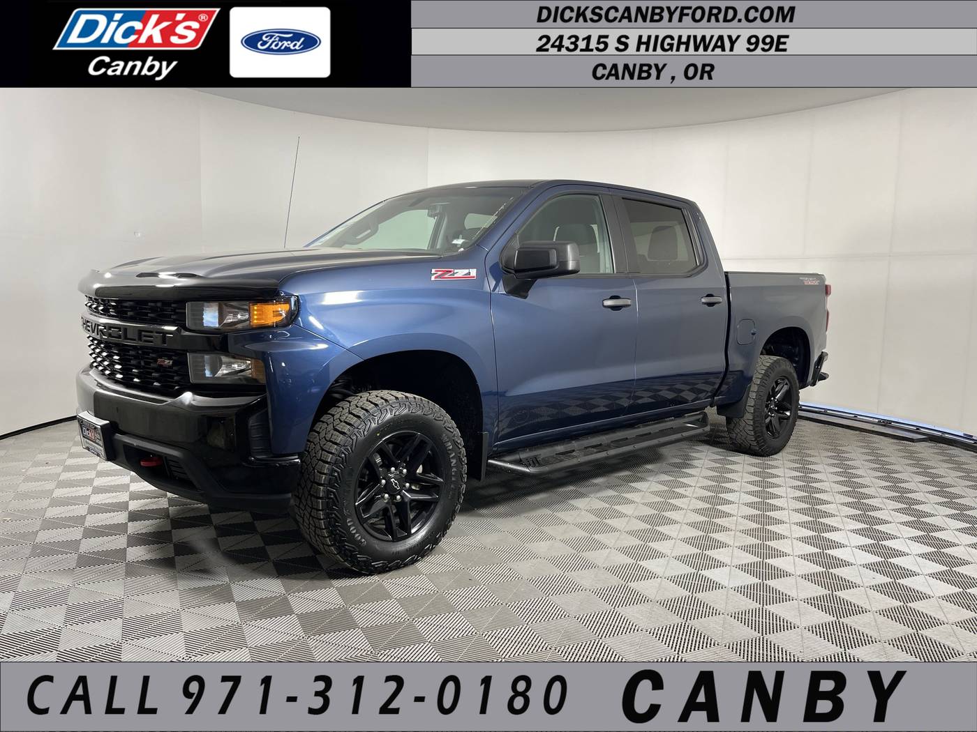 2019 Chevrolet Silverado 1500 Custom Trail Boss — Pickup Truck — 60,755 mi — Canby, OR