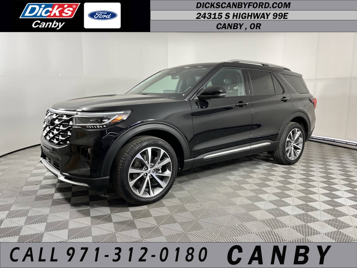 2025 Ford Explorer Platinum — SUV — 4,840 mi — Canby, OR