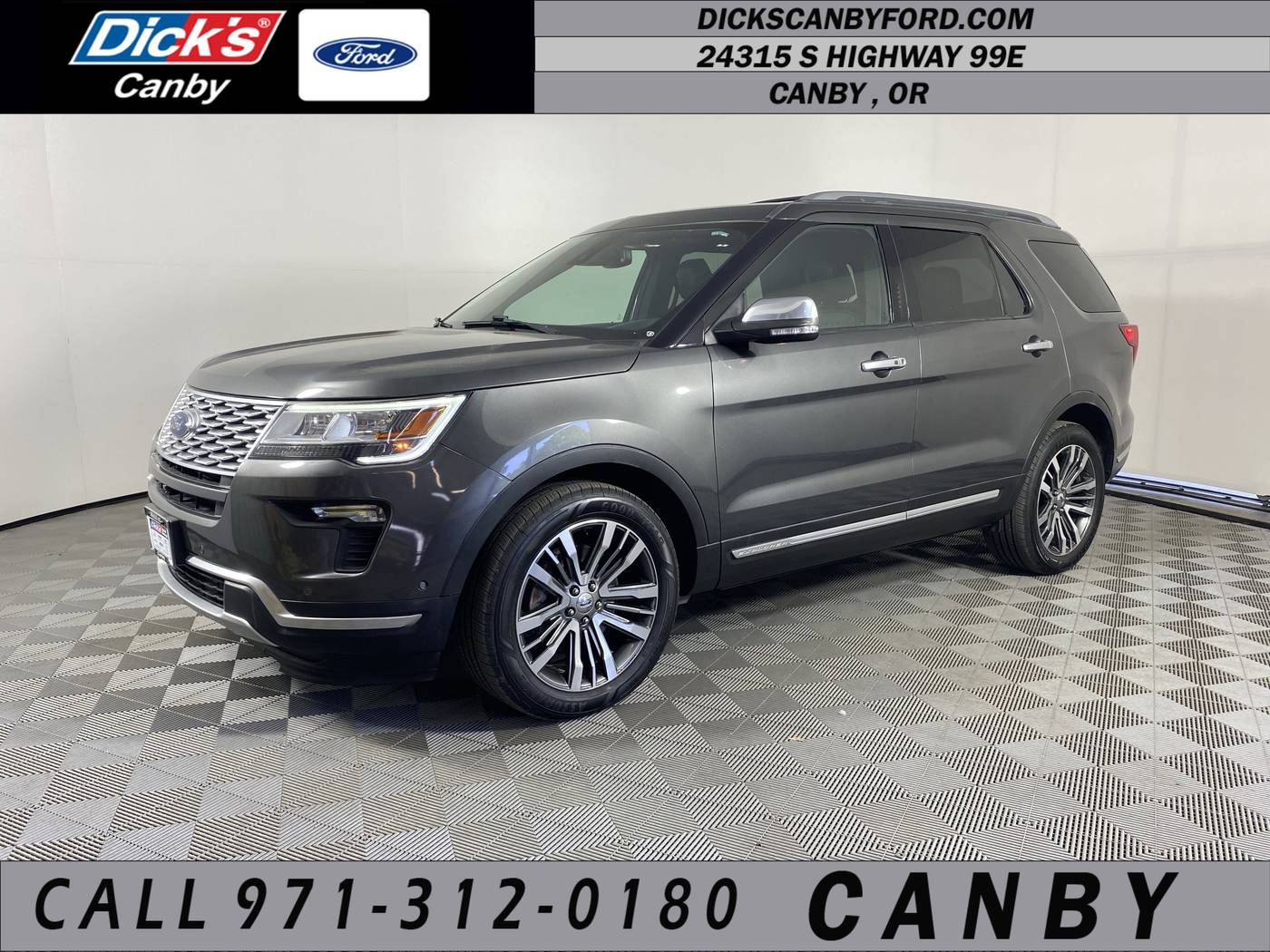 2018 Ford Explorer Platinum — SUV — 71,992 mi — Canby, OR