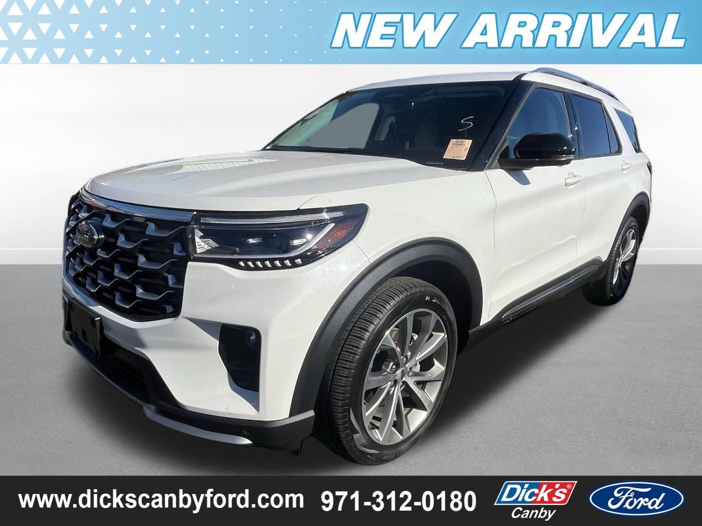 2025 Ford Explorer Platinum — SUV — 8,987 mi — Canby, OR