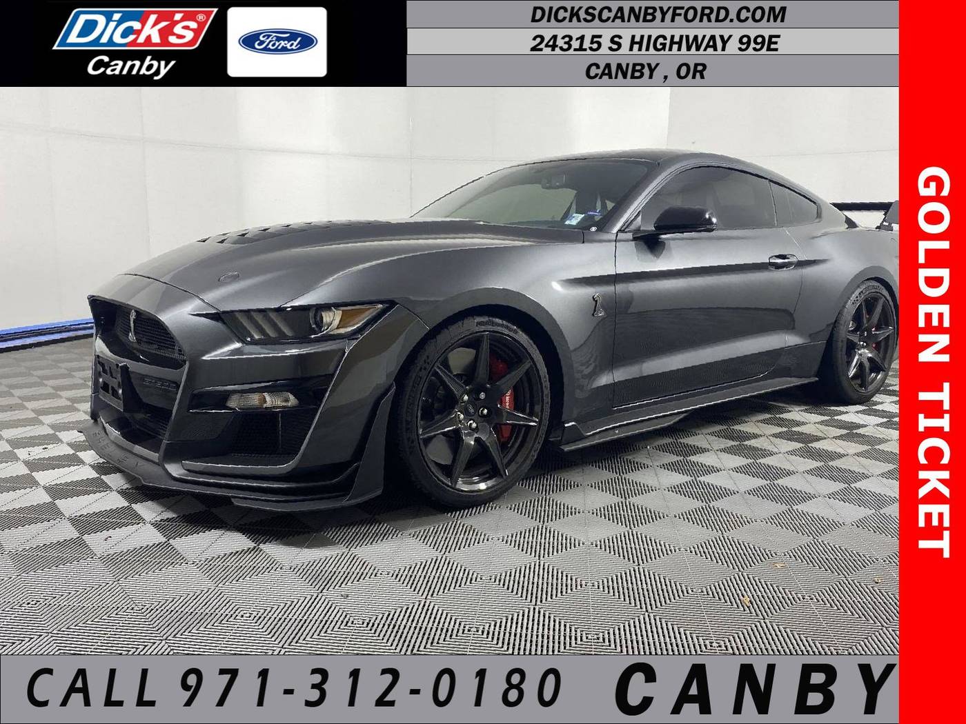2020 Ford Mustang Shelby GT500 — Coupe — 7,566 mi — Canby, OR