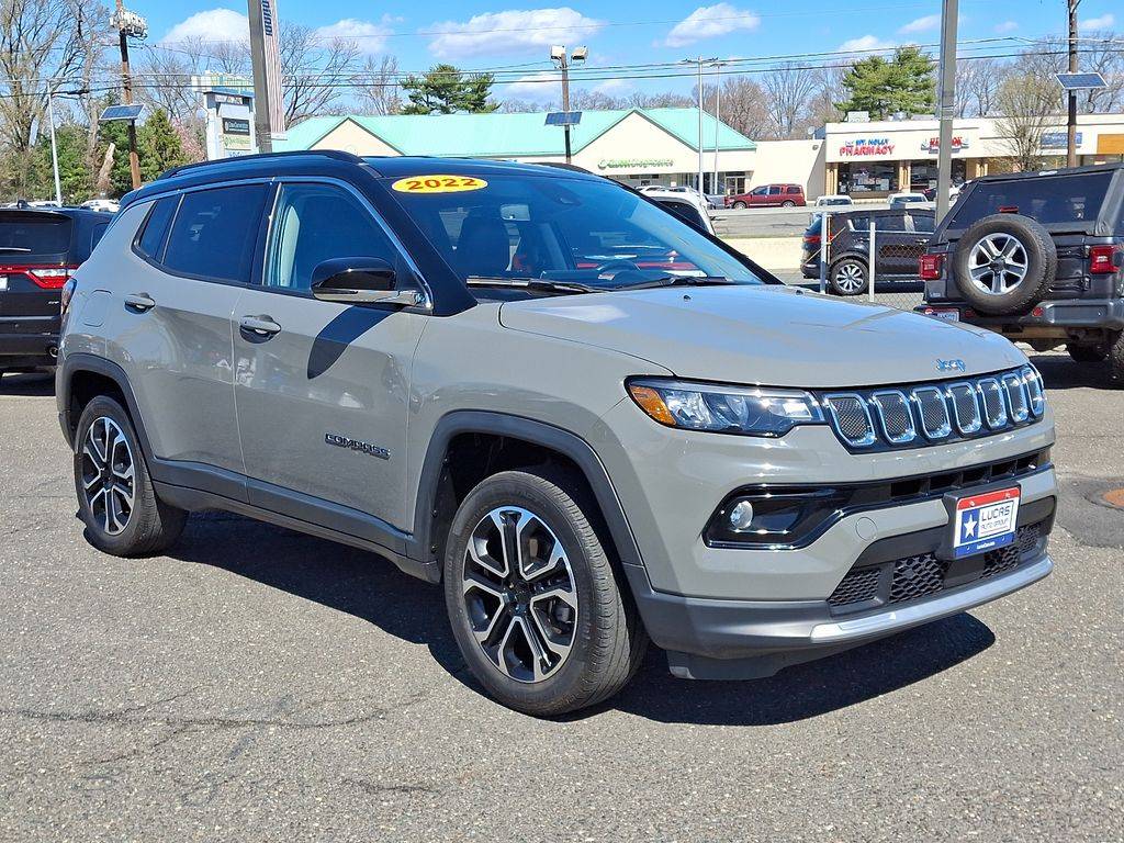 2022 Jeep Compass Limited — SUV — 17,500 mi — Lumberton, NJ