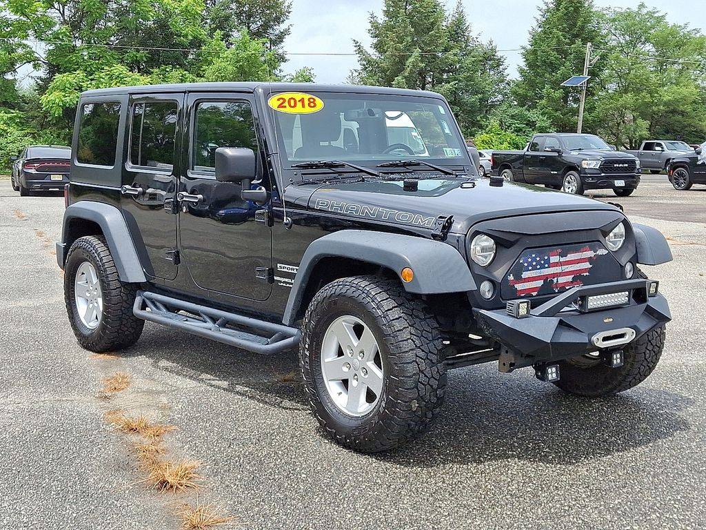 2018 Jeep Wrangler Sport S — SUV — 121,317 mi — Lumberton, NJ