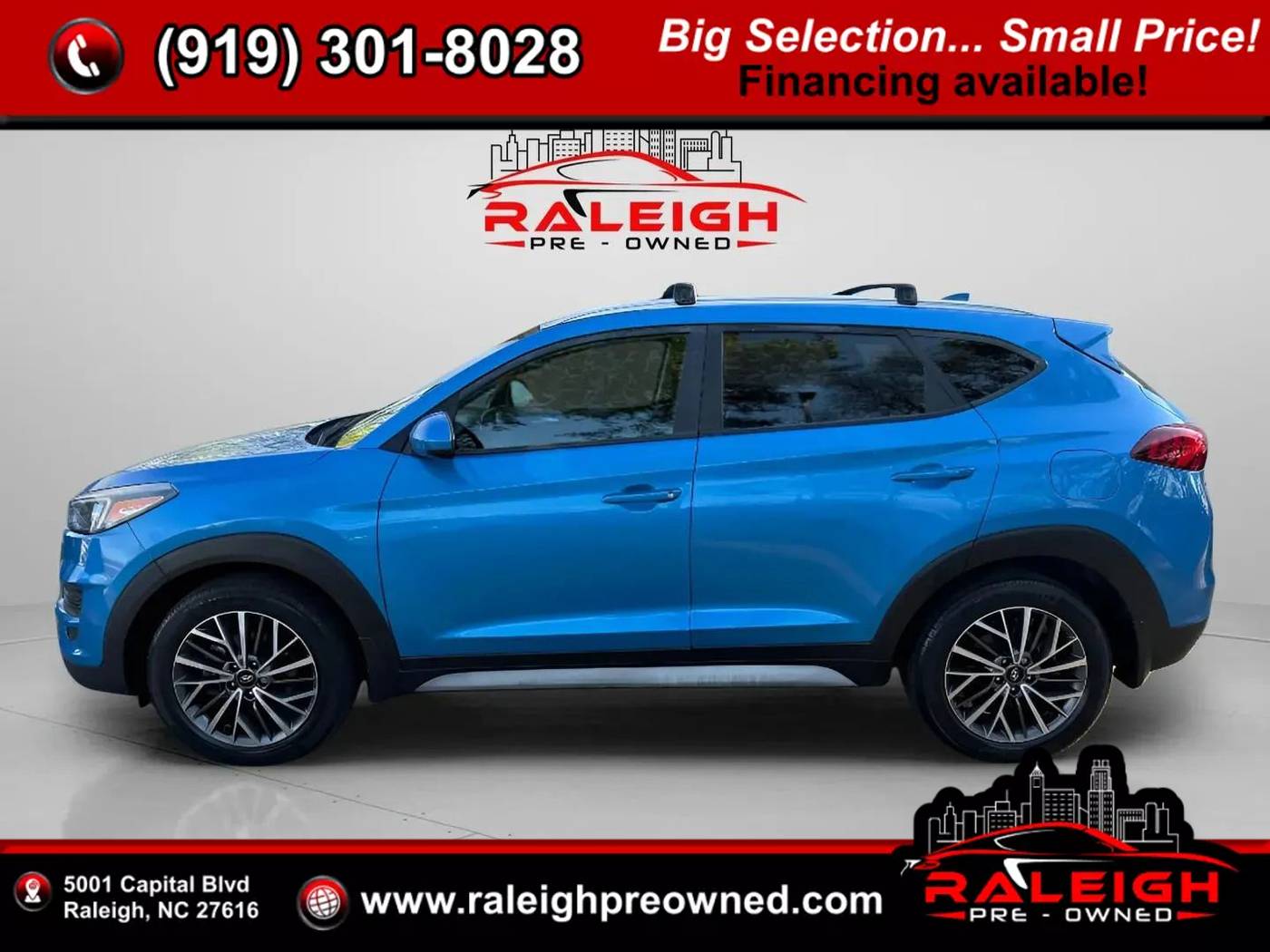 2020 Hyundai Tucson SEL — SUV — 27,212 mi — Raleigh, NC