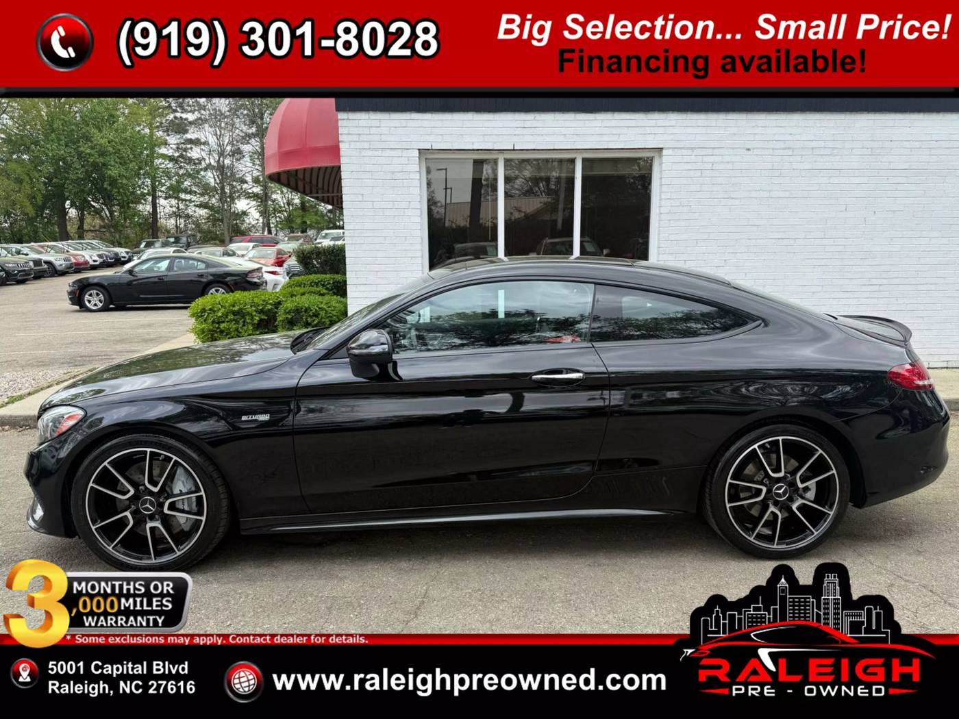 2017 Mercedes-Benz C-Class C 43 AMG — Coupe — 99,647 mi — Raleigh, NC