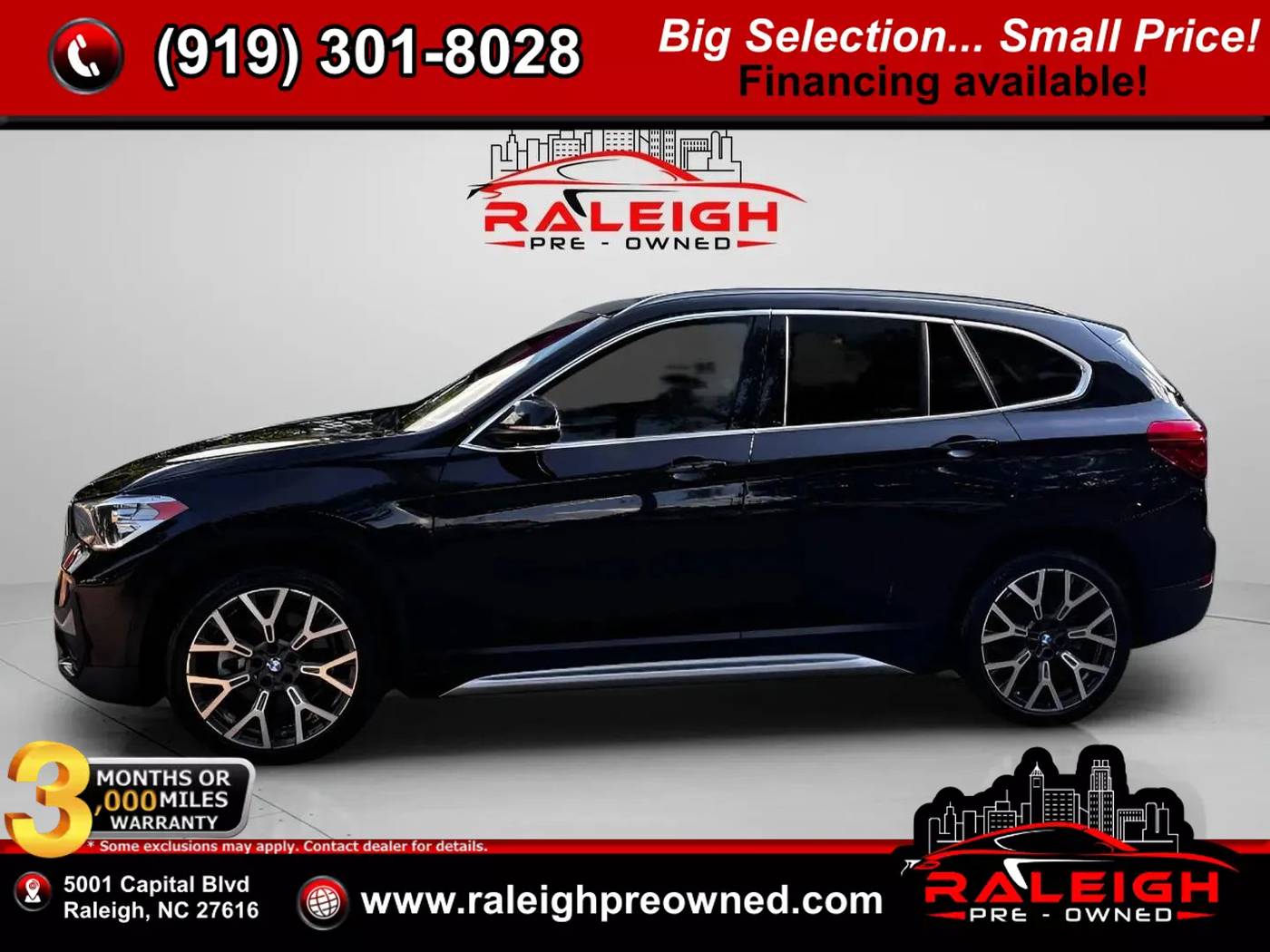 2021 BMW X1 28i — SUV — 81,594 mi — Raleigh, NC