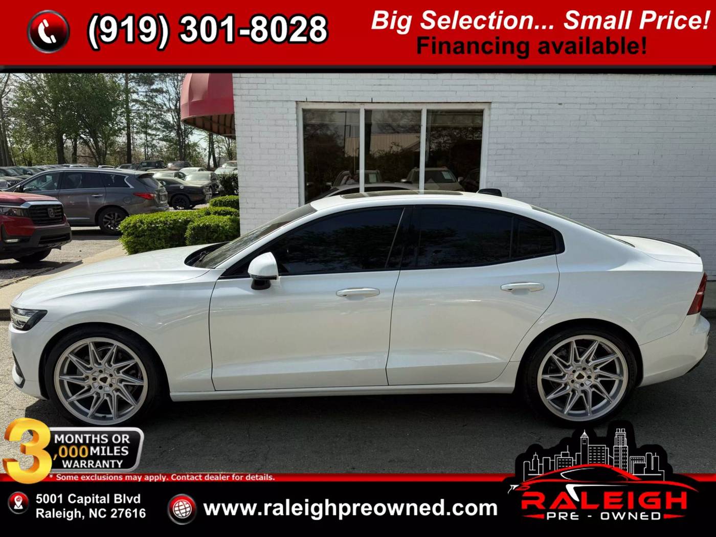 2019 Volvo S60 Momentum — Sedan — 64,780 mi — Raleigh, NC