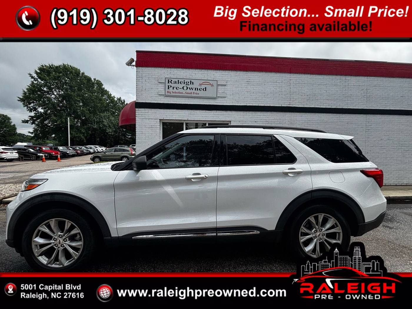 2021 Ford Explorer XLT — SUV — 109,977 mi — Raleigh, NC