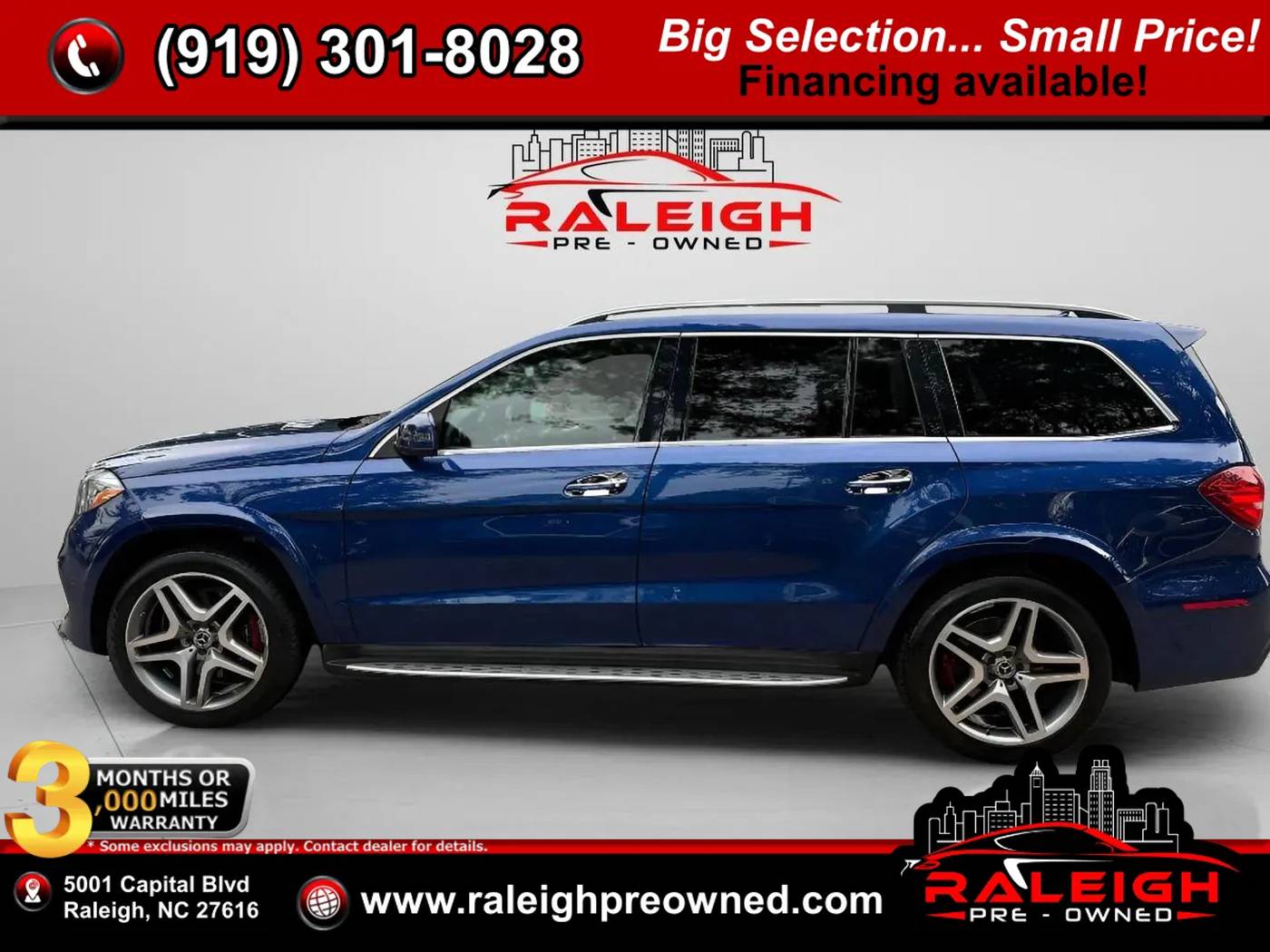 2017 Mercedes-Benz GLS GLS 550 — SUV — 75,146 mi — Raleigh, NC