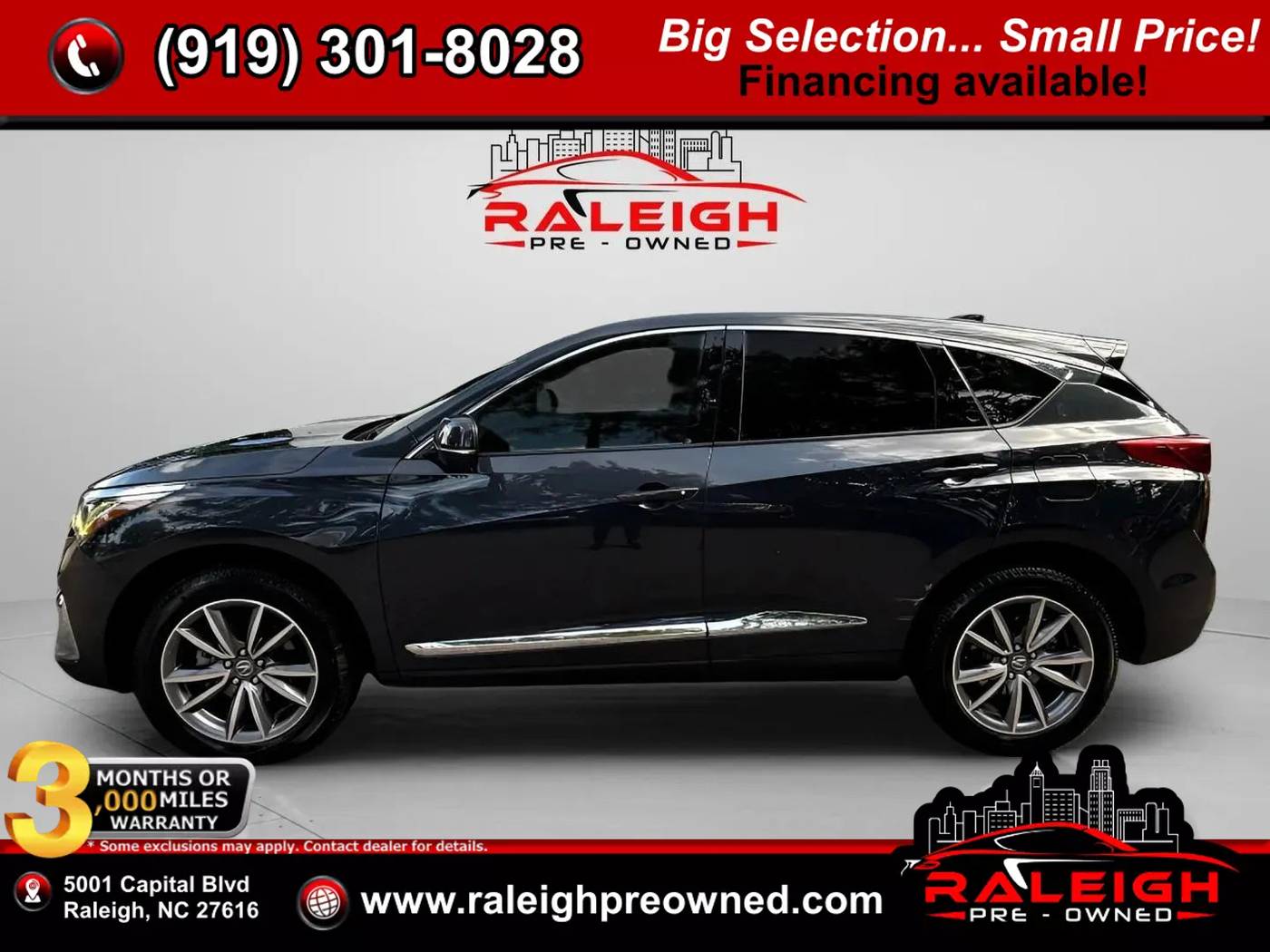 2021 Acura RDX Technology Package — SUV — 98,755 mi — Raleigh, NC