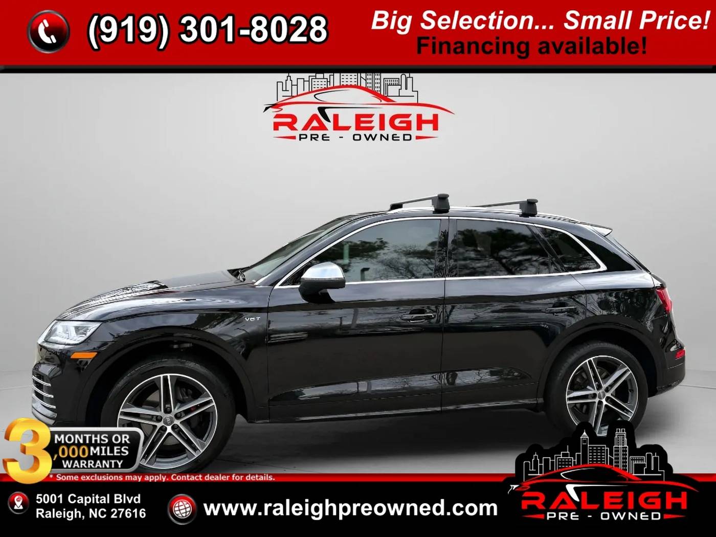 2018 Audi SQ5 Premium Plus — SUV — 83,992 mi — Raleigh, NC