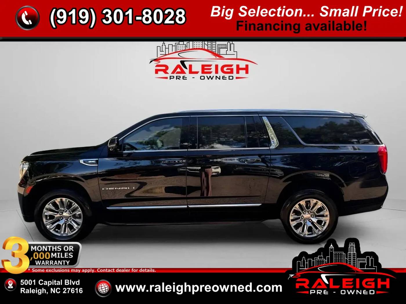 2023 GMC Yukon Denali — SUV — 89,234 mi — Raleigh, NC
