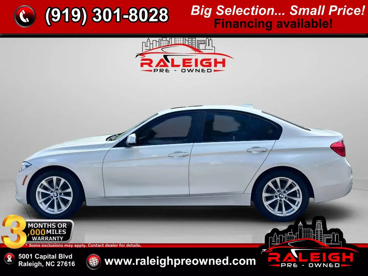 2018 BMW 3 Series 320i — Sedan — 45,003 mi — Raleigh, NC