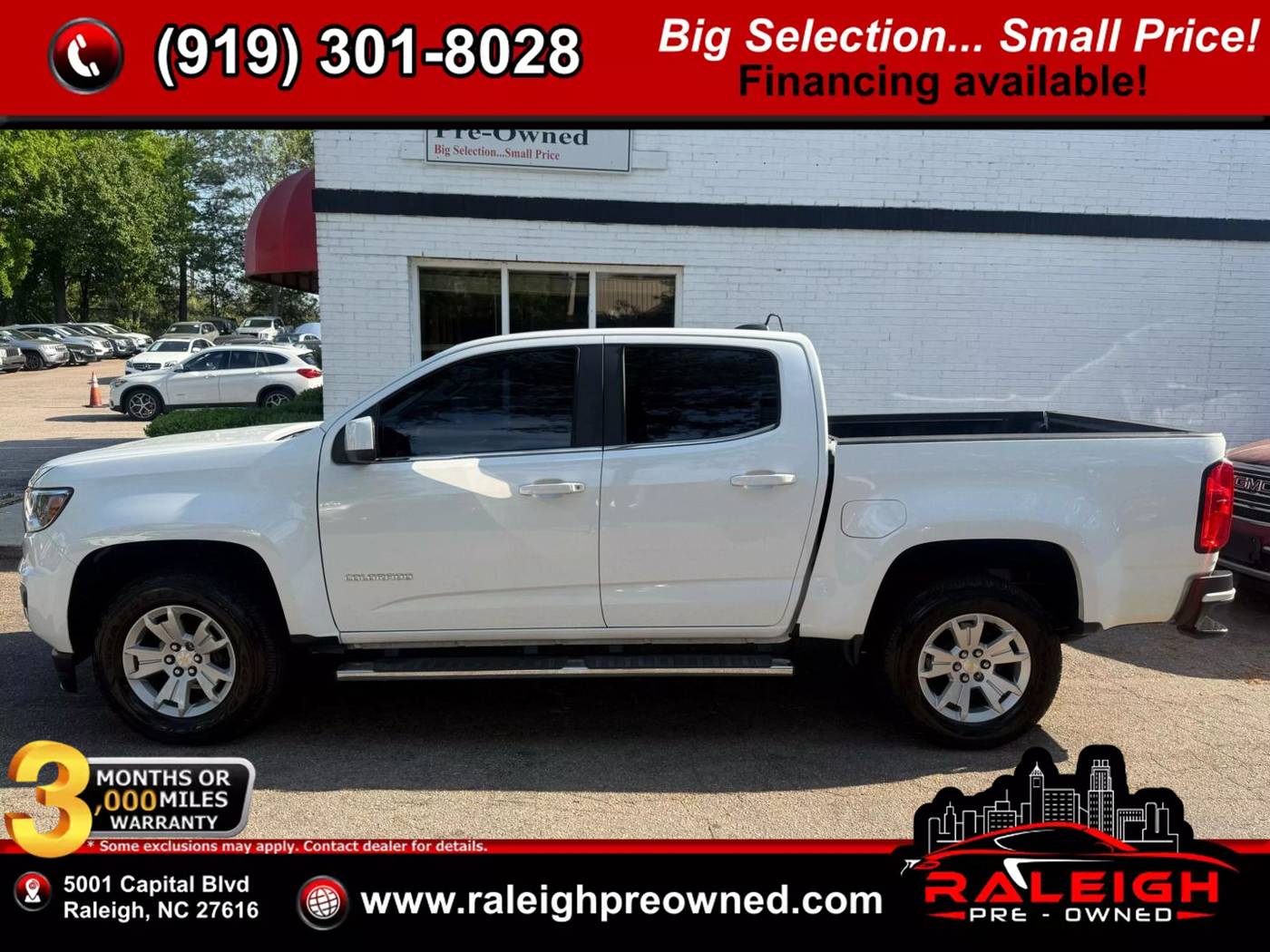 2018 Chevrolet Colorado LT — Pickup Truck — 77,205 mi — Raleigh, NC