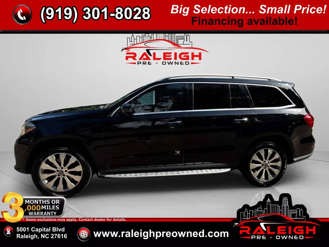 2018 Mercedes-Benz GLS GLS 450 — SUV — 75,230 mi — Raleigh, NC