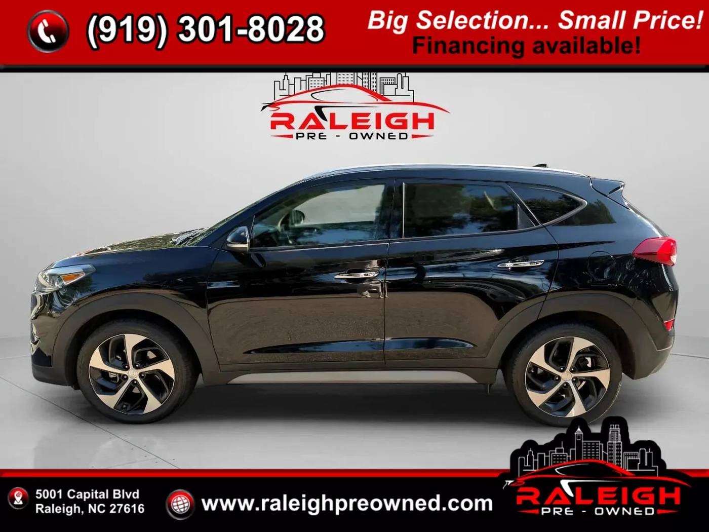 2018 Hyundai Tucson Limited — SUV — 158,632 mi — Raleigh, NC