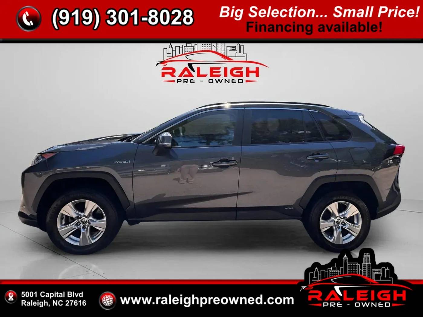 2020 Toyota RAV4 Hybrid XLE — SUV — 100,163 mi — Raleigh, NC