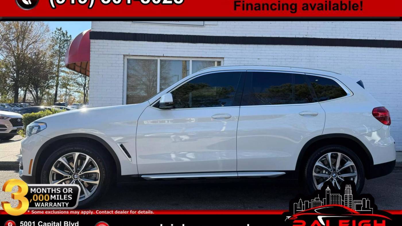 2019 BMW X3 30i — SUV — 78,439 mi — Raleigh, NC
