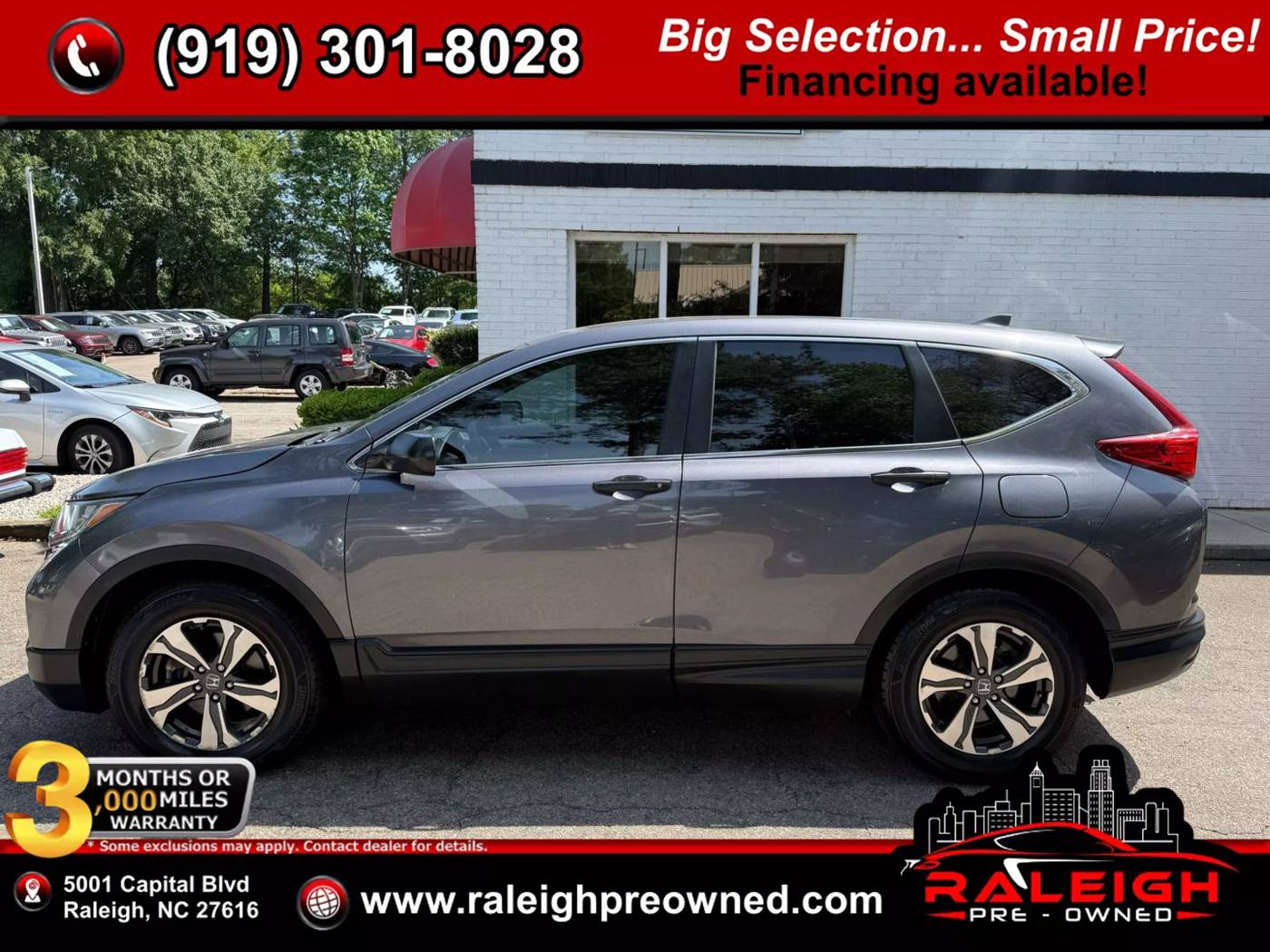 2018 Honda CR-V LX — SUV — 95,031 mi — Raleigh, NC
