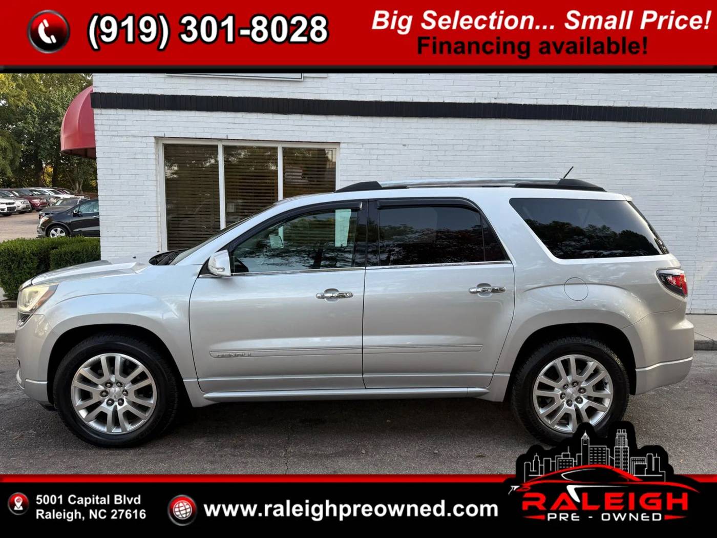 2015 GMC Acadia Denali — SUV — 121,078 mi — Raleigh, NC