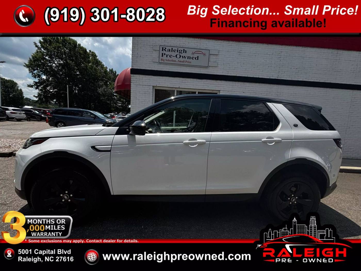 2020 Land Rover Discovery Sport Standard — SUV — 49,268 mi — Raleigh, NC