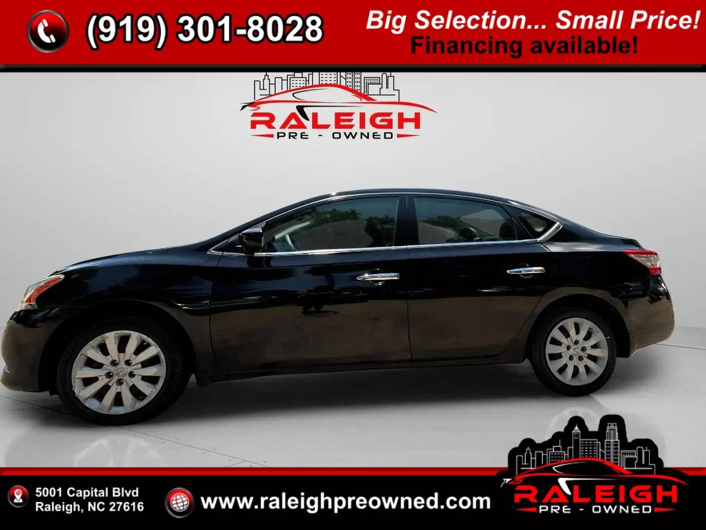 2013 Nissan Sentra S — Sedan — 36,624 mi — Raleigh, NC