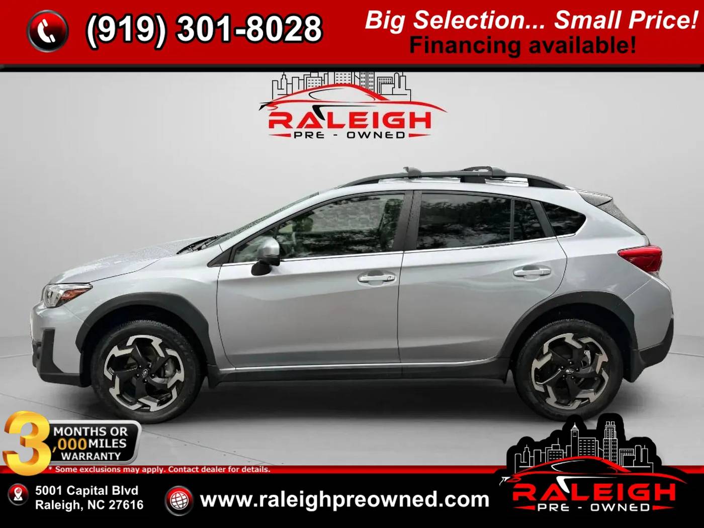 2021 Subaru Crosstrek Limited — SUV — 67,001 mi — Raleigh, NC
