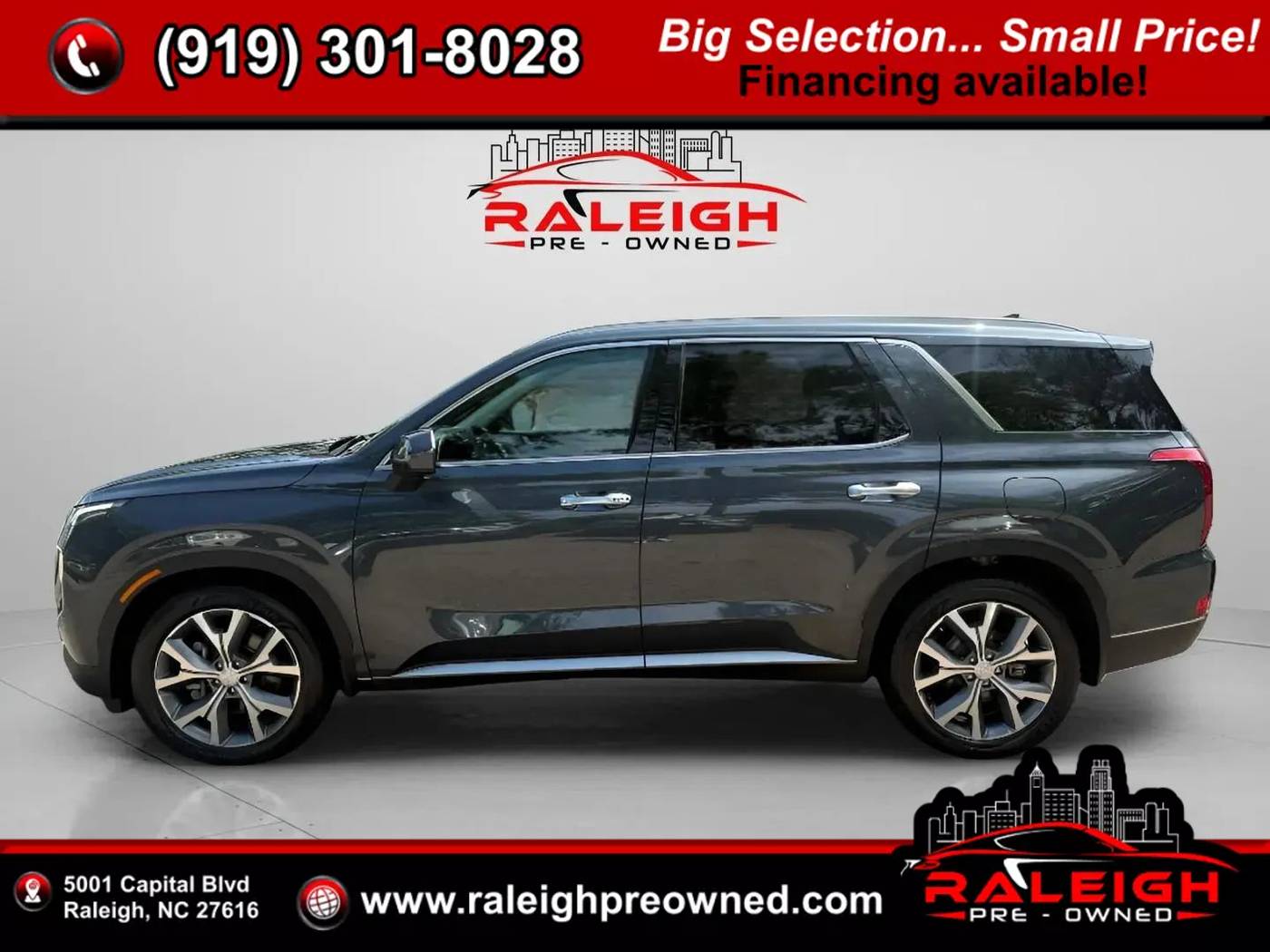 2020 Hyundai Palisade SEL — SUV — 111,240 mi — Raleigh, NC