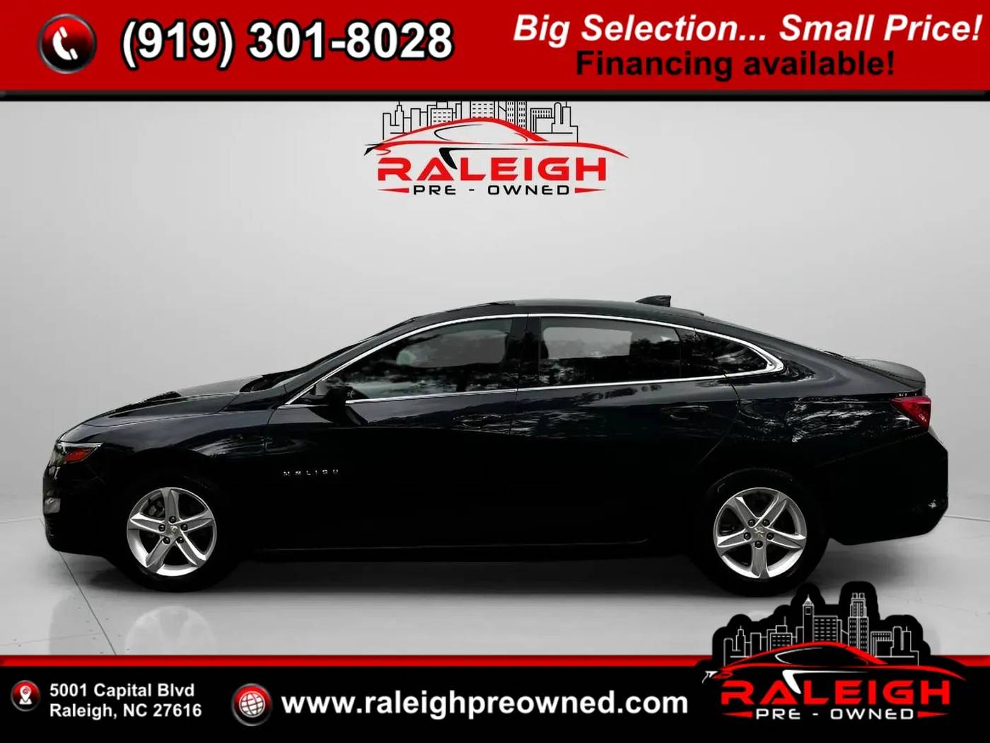 2023 Chevrolet Malibu LT — Sedan — 49,577 mi — Raleigh, NC