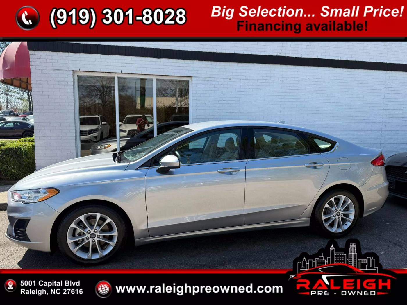 2020 Ford Fusion SE — Sedan — 101,232 mi — Raleigh, NC