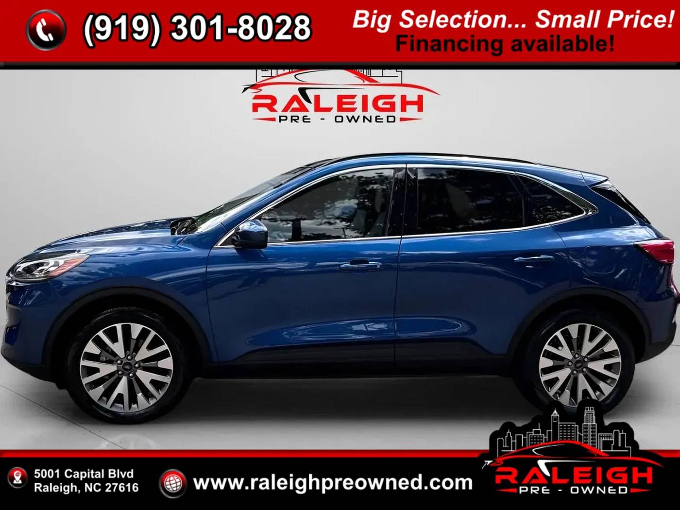 2022 Ford Escape Titanium — SUV — 29,573 mi — Raleigh, NC