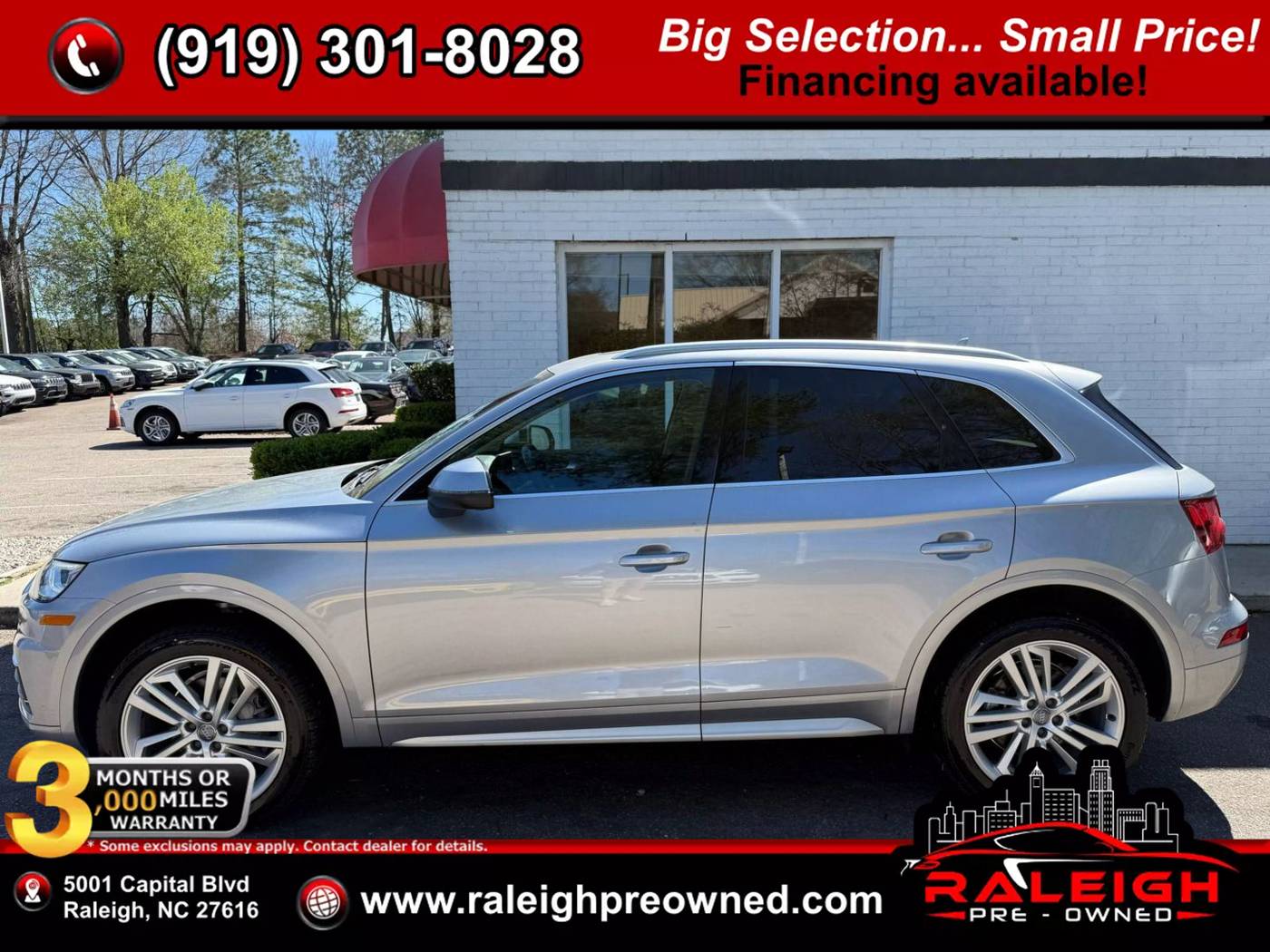 2018 Audi Q5 Premium Plus — SUV — 70,510 mi — Raleigh, NC
