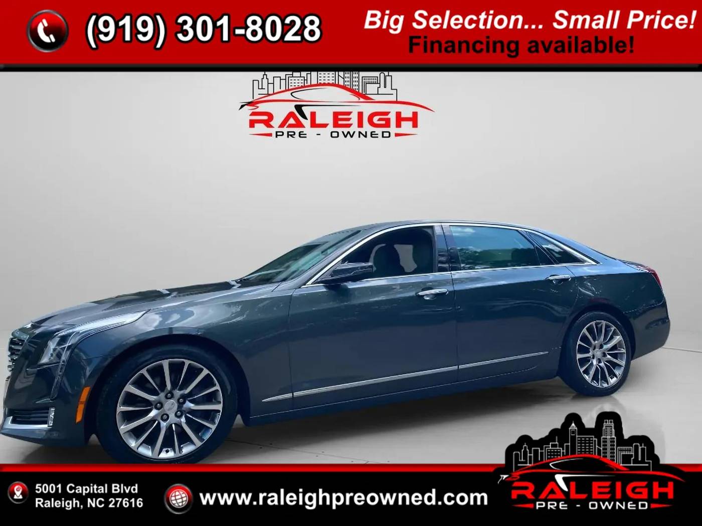 2017 Cadillac CT6 Premium Luxury — Sedan — 103,155 mi — Raleigh, NC
