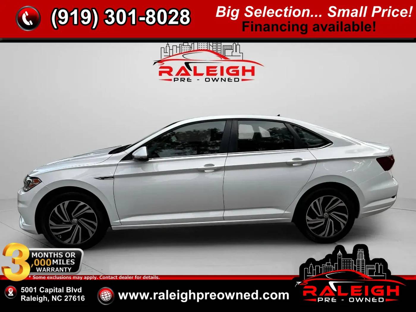 2021 Volkswagen Jetta SEL Premium — Sedan — 85,811 mi — Raleigh, NC