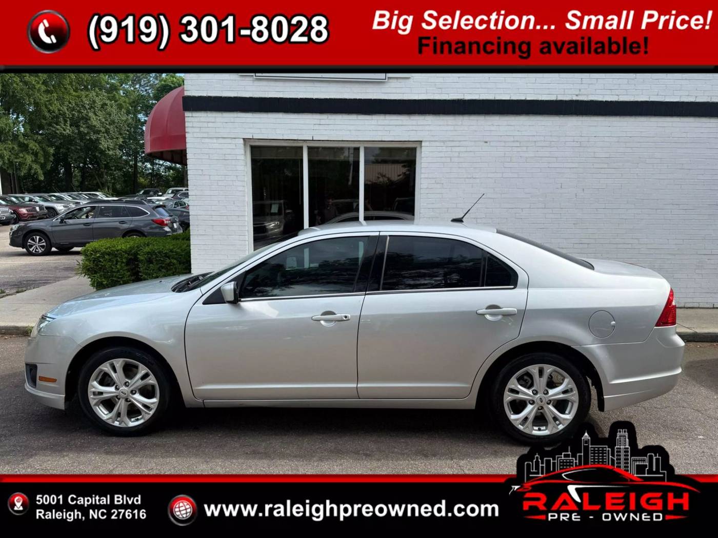 2012 Ford Fusion SE — Sedan — 161,924 mi — Raleigh, NC