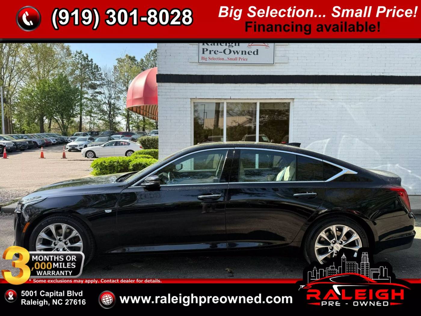 2020 Cadillac CT5 Premium Luxury — Sedan — 93,943 mi — Raleigh, NC