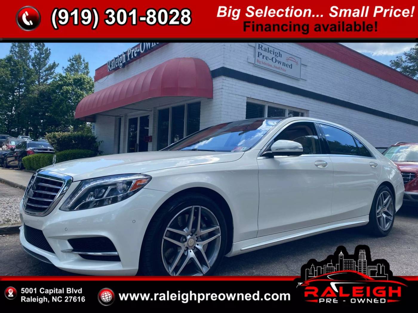 2015 Mercedes-Benz S-Class S 550 — Sedan — 114,869 mi — Raleigh, NC