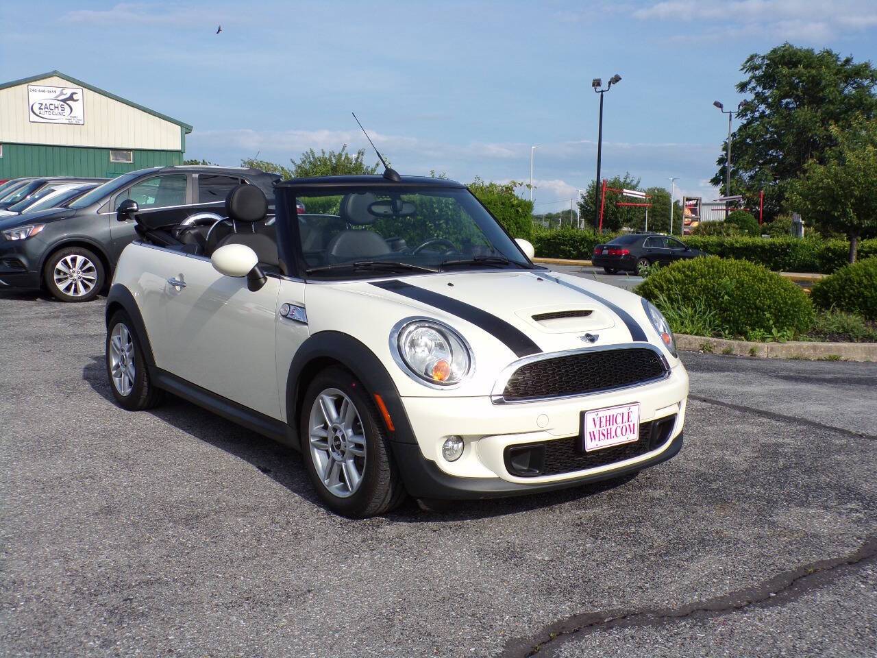2013 MINI Convertible Cooper S — Convertible — 58,906 mi — Frederick, MD