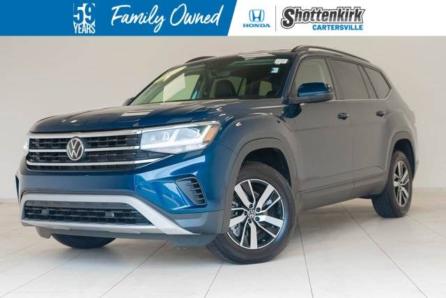 2022 Volkswagen Atlas SE — SUV — 44,387 mi — Cartersville, GA