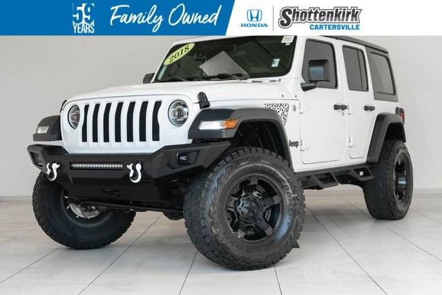 2018 Jeep Wrangler Sport S — SUV — 92,330 mi — Cartersville, GA