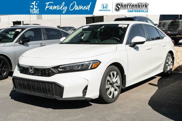 2025 Honda Civic LX — Sedan — 8,308 mi — Cartersville, GA