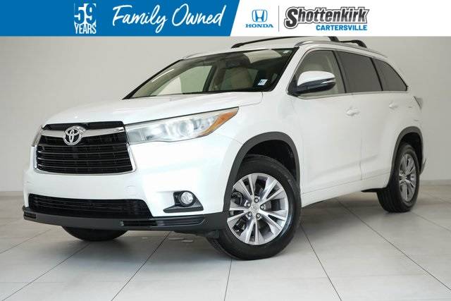 2015 Toyota Highlander XLE — SUV — 95,183 mi — Cartersville, GA